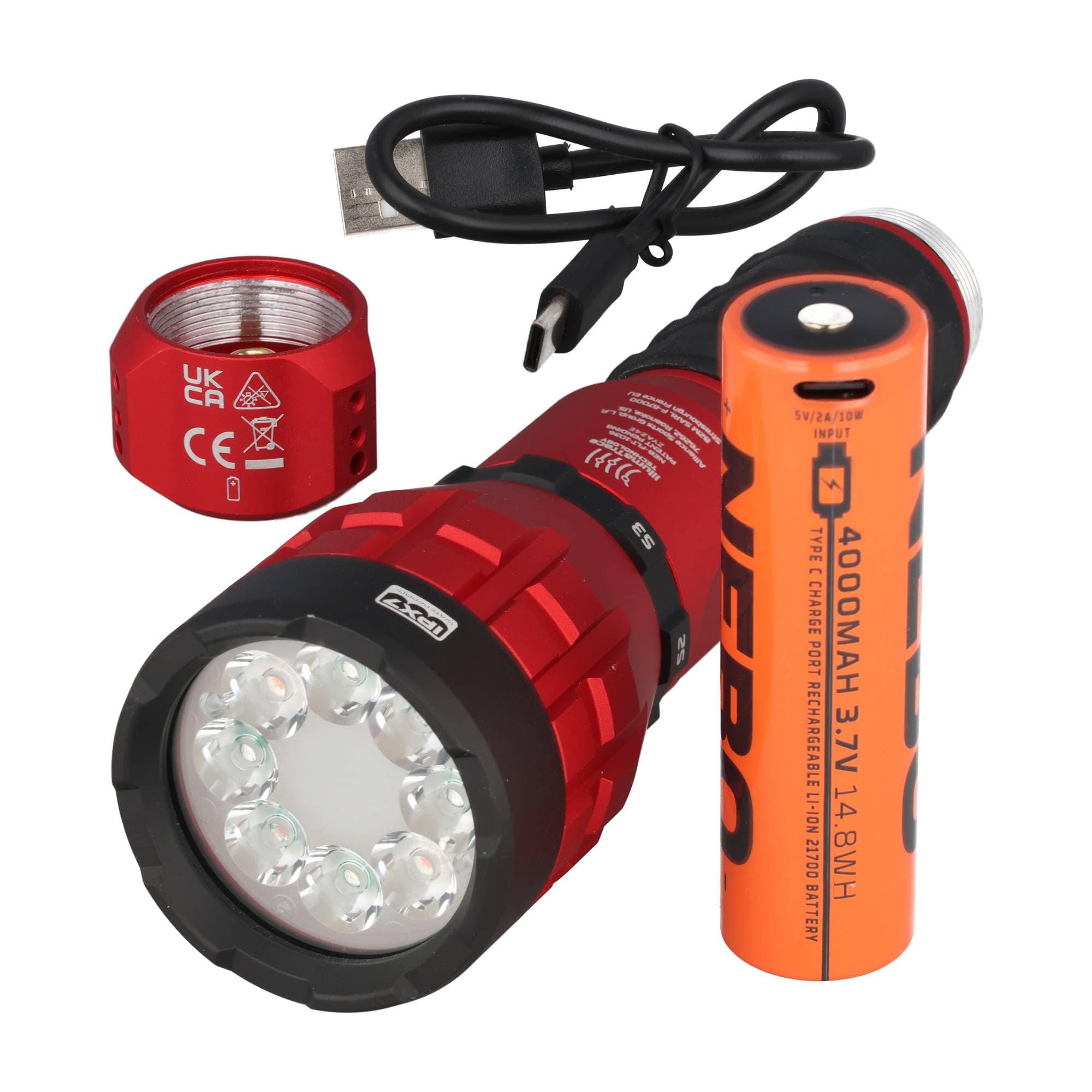 Nebo IllumaTrace – Détection précise des taches de sang jusqu'à 80 m, lampe torche LED de 190 lumens