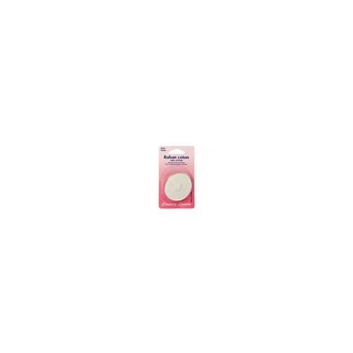Ruban coton ourlets blanc 6 mm X 5 m - Distrifil(...) -