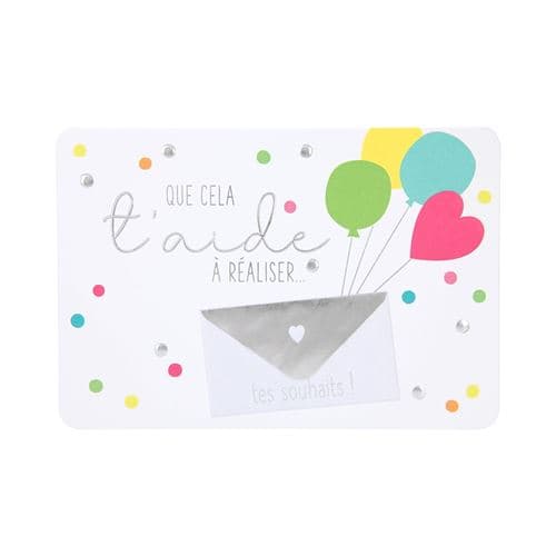 Carte De Voeux - Anniversaire - Que Cela T' Aide A Réaliser Tes Souhaits !