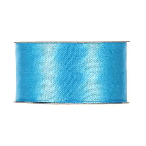 ruban satin double face 40mmx25m bleu turquoise - piovacarri 1474xg 14